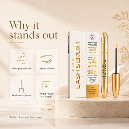 PICKORTA LashGlow™ Peptide Growth Serum for Lashes & Brows