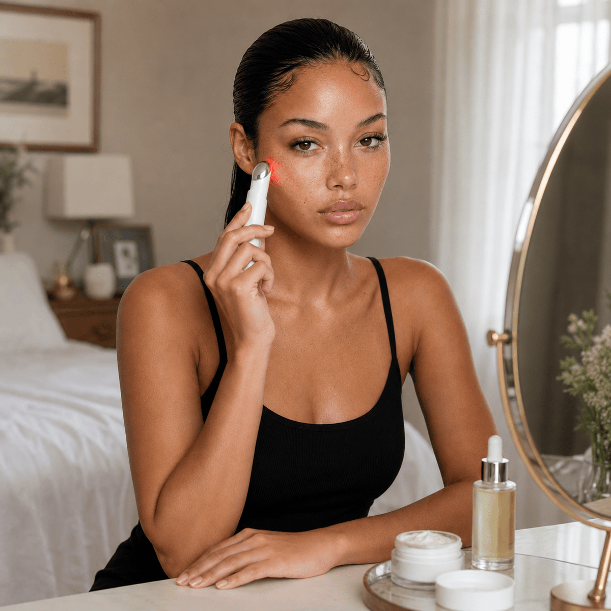 PICKORTA LUMIWAND™ Heated Eye & Facial Massage Wand