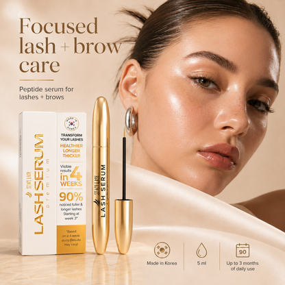 PICKORTA LashGlow™ Peptide Growth Serum for Lashes & Brows
