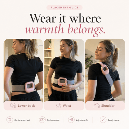 PICKORTA WarmBand™ Heated Vibration Relief Belt